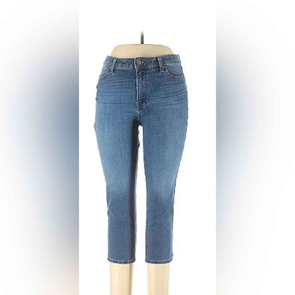 ☀️EUC Talbots Pedal Pusher Jeans - Size 6C